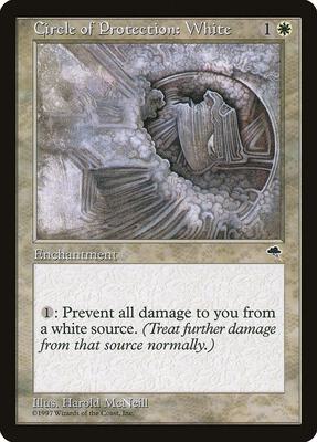 Circle of Protection: White card from Tempest