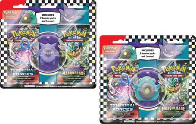Pokemon TCG: Back to School Eraser Blister 2024 [Set of 2] card from Miscellaneous Cards & Products