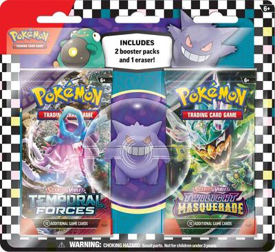Pokemon TCG: Back to School Eraser Blister 2024 [Gengar] card from Miscellaneous Cards & Products
