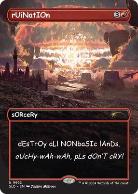 rUiNatIOn card from Secret Lair Drop Series