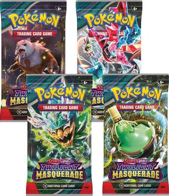 Twilight Masquerade Booster Pack Art Bundle [Set of 4] card from SV06: Twilight Masquerade