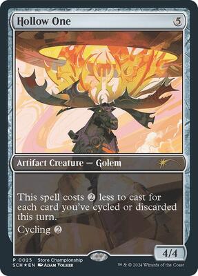 Hollow One card from Game Day & Store Championship Promos
