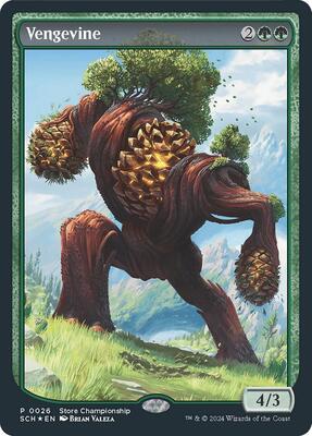 Vengevine card from Game Day & Store Championship Promos