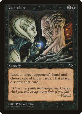 Coercion card from Tempest