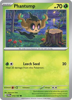 Phantump card from SV06: Twilight Masquerade