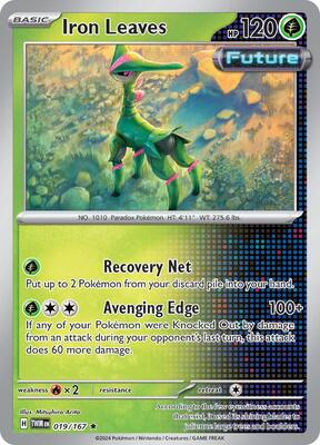 Iron Leaves card from SV06: Twilight Masquerade