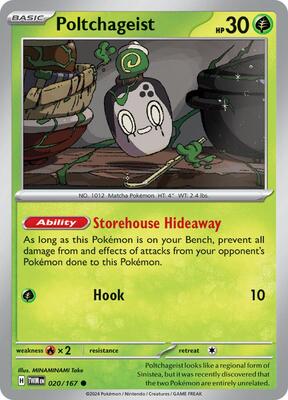 Poltchageist - 020/167 card from SV06: Twilight Masquerade