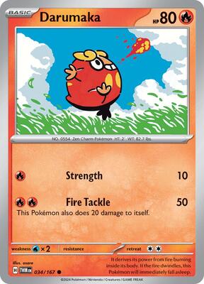 Darumaka card from SV06: Twilight Masquerade