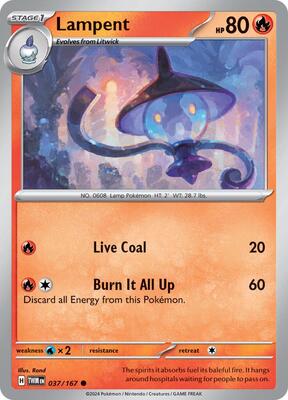 Lampent card from SV06: Twilight Masquerade