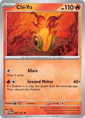 Chi-Yu card from SV06: Twilight Masquerade