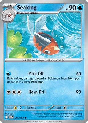 Seaking card from SV06: Twilight Masquerade