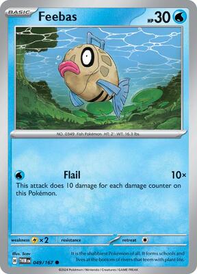 Feebas card from SV06: Twilight Masquerade
