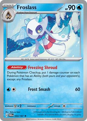 Froslass - 053/167 card from SV06: Twilight Masquerade