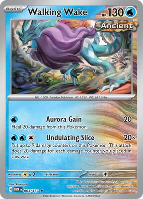 Walking Wake card from SV06: Twilight Masquerade