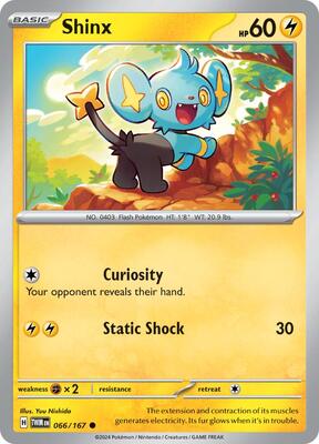 Shinx card from SV06: Twilight Masquerade