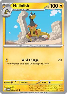 Heliolisk - 071/167 card from SV06: Twilight Masquerade