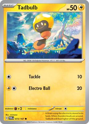 Tadbulb card from SV06: Twilight Masquerade