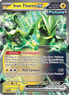 Iron Thorns ex - 077/167 card from SV06: Twilight Masquerade