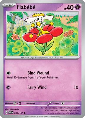 Flabebe card from SV06: Twilight Masquerade