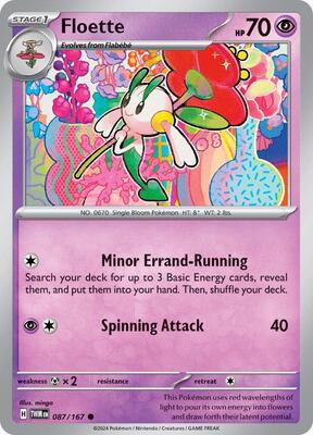 Floette card from SV06: Twilight Masquerade