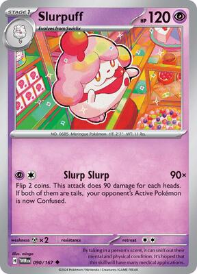 Slurpuff card from SV06: Twilight Masquerade