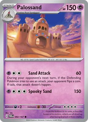 Palossand card from SV06: Twilight Masquerade