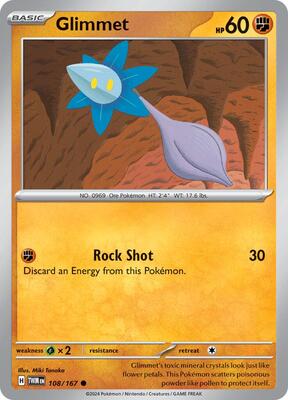 Glimmet card from SV06: Twilight Masquerade