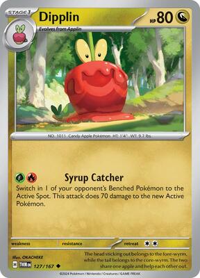 Dipplin - 127/167 card from SV06: Twilight Masquerade