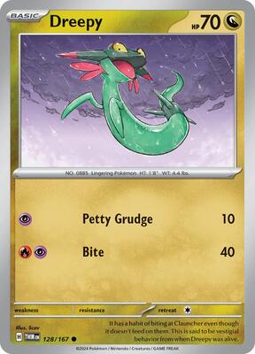 Dreepy card from SV06: Twilight Masquerade