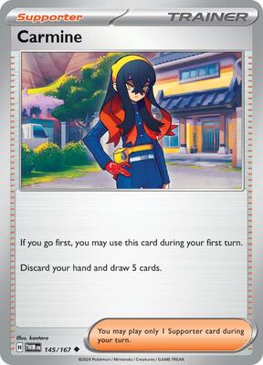 Carmine - 145/167 card from SV06: Twilight Masquerade