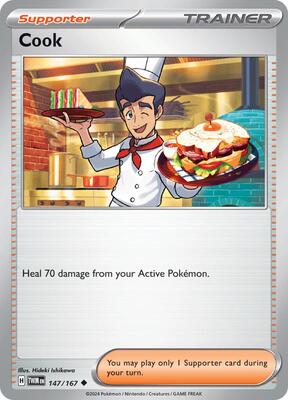 Cook card from SV06: Twilight Masquerade