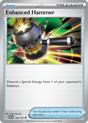 Enhanced Hammer - 148/167 card from SV06: Twilight Masquerade