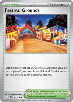 Festival Grounds card from SV06: Twilight Masquerade