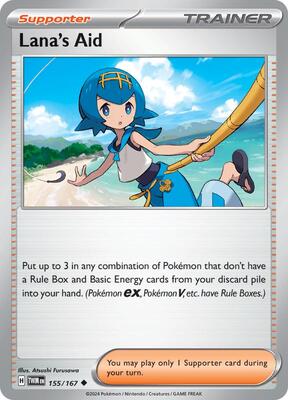 Lana's Aid - 155/167 card from SV06: Twilight Masquerade