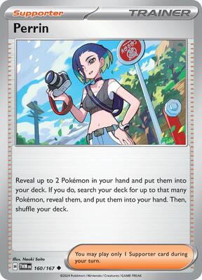 Perrin - 160/167 card from SV06: Twilight Masquerade