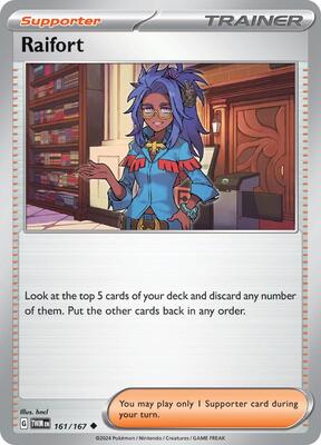 Raifort card from SV06: Twilight Masquerade
