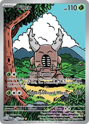 Pinsir - 168/167 card from SV06: Twilight Masquerade
