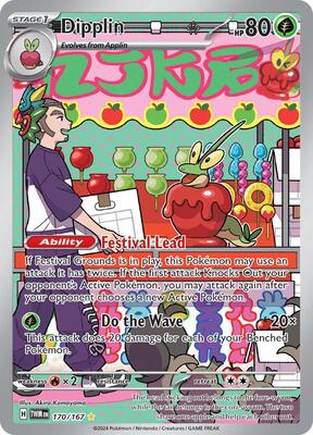 Dipplin - 170/167 card from SV06: Twilight Masquerade