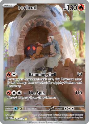 Torkoal - 172/167 card from SV06: Twilight Masquerade