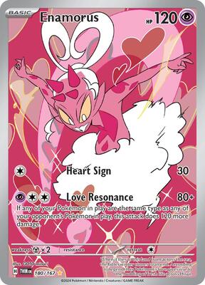 Enamorus - 180/167 card from SV06: Twilight Masquerade