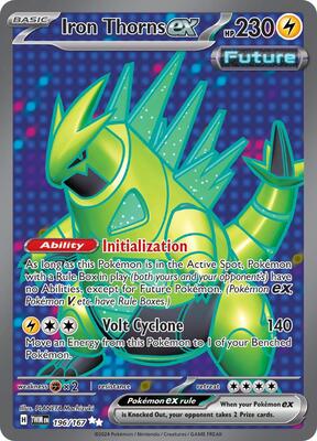 Iron Thorns ex - 196/167 card from SV06: Twilight Masquerade