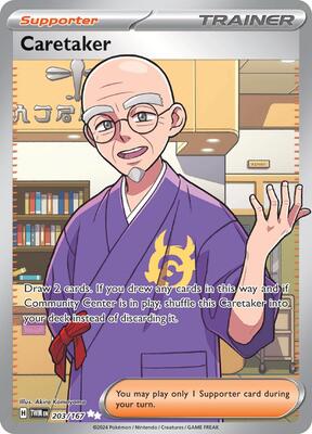 Caretaker - 203/167 card from SV06: Twilight Masquerade