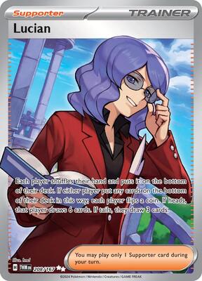 Lucian - 208/167 card from SV06: Twilight Masquerade