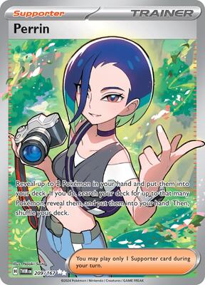 Perrin - 209/167 card from SV06: Twilight Masquerade