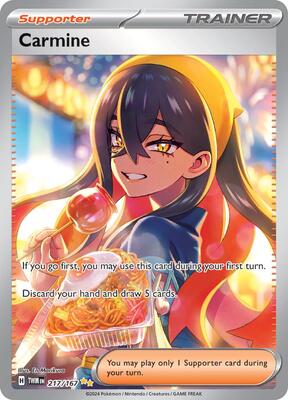 Carmine - 217/167 card from SV06: Twilight Masquerade
