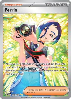 Perrin - 220/167 card from SV06: Twilight Masquerade
