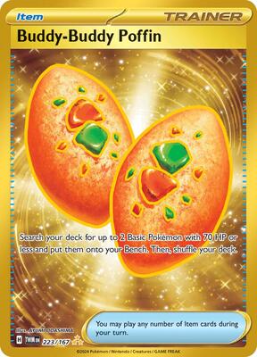 Buddy-Buddy Poffin card from SV06: Twilight Masquerade