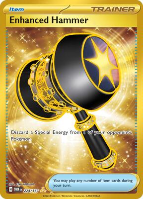 Enhanced Hammer - 224/167 card from SV06: Twilight Masquerade
