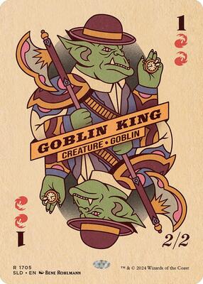 Goblin King (1705) card from Secret Lair Drop Series