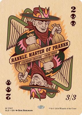 Rankle, Master of Pranks card from Secret Lair Drop Series